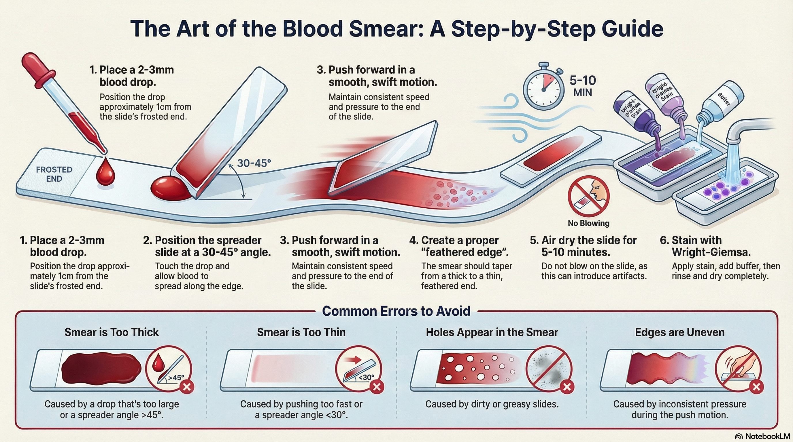 Blood Smear Preparation